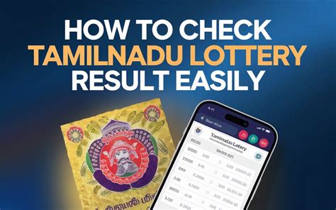 chennai lottery result|Tamil Nadu Online Lottery .